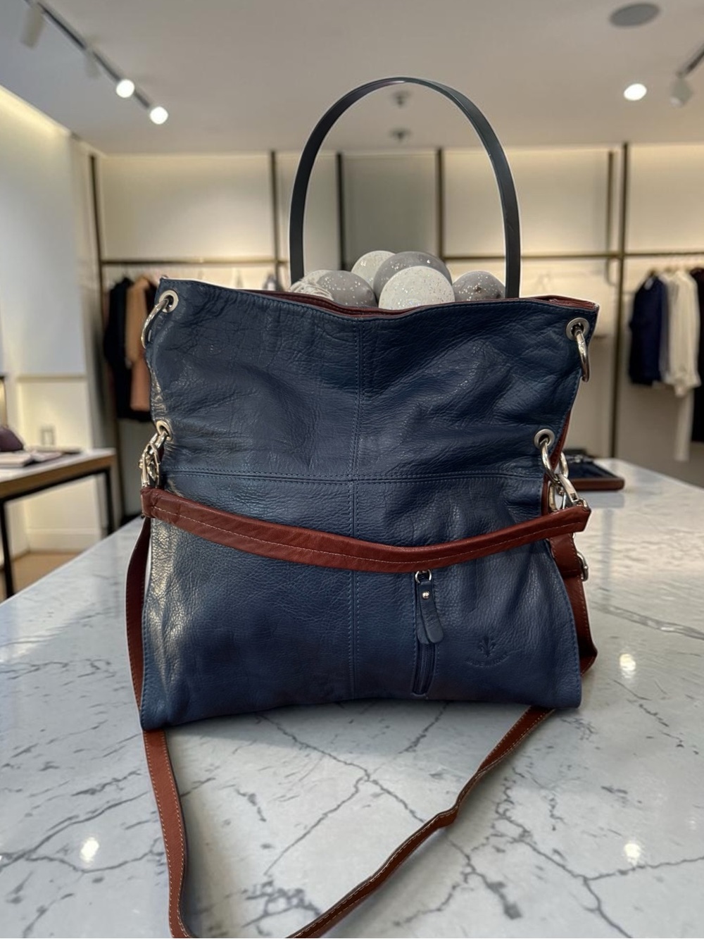 Made in Italy Leather handbag